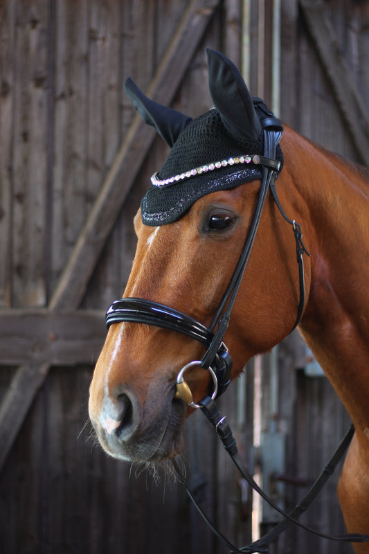 Fliegenhaube Glitzer